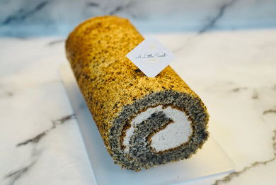 Black Sesame Cake Roll
