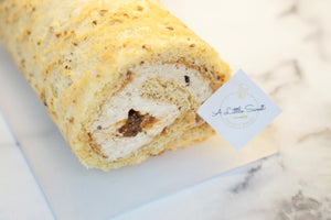 Hazelnut Cake Roll