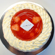 Load image into Gallery viewer, 6” Strawberry Fresh Cream Cake
