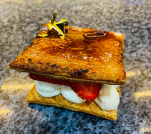Load image into Gallery viewer, Strawberry Custard Napoleon