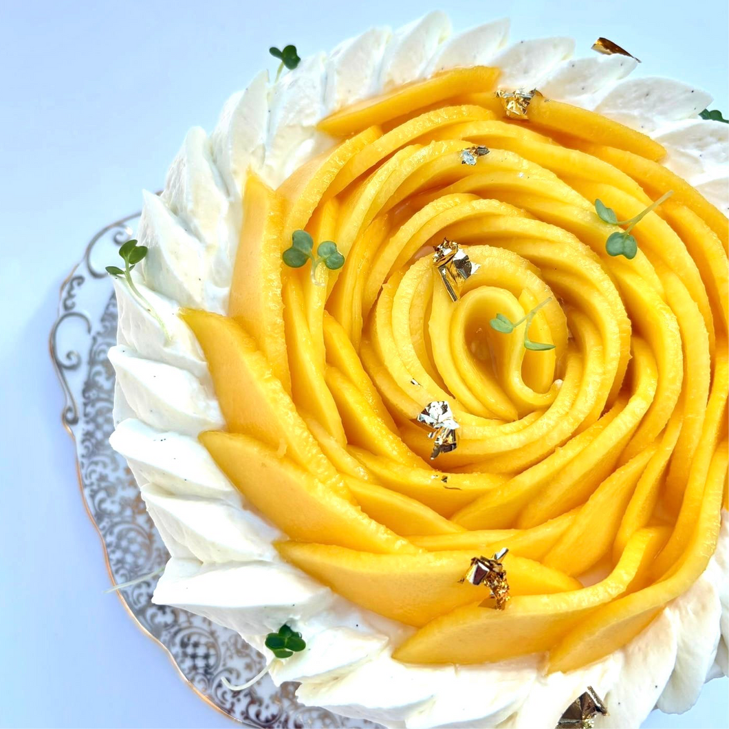 4” Mango Fresh Cream Cake