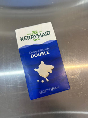 Parkers Kerrymaid UHT Double Cream 1 Litre