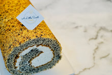 Load image into Gallery viewer, Black Sesame Cake Roll