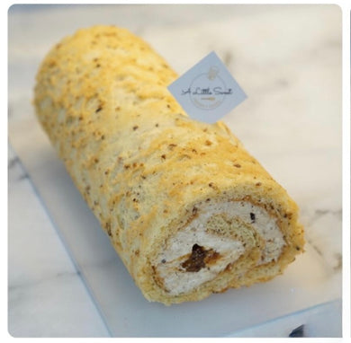 Hazelnut Cream Cake Roll - 自家製榛子醬奶油忌廉卷 （低糖）