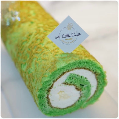 Pandan Cream Cake Roll - 斑斕奶油忌廉（低糖）