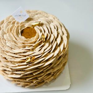 8” Hazelnut Fresh Cream Cake
