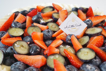 Load image into Gallery viewer, Mixed Berries Homemade Custard Cream Tart (20cm)