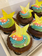 Load image into Gallery viewer, Rainbow cup cake - 6pcs