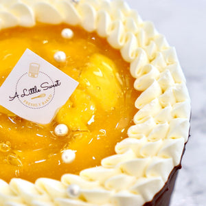 8” Alphonso Mango Calamansi Fresh Cream Cake