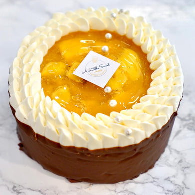 6” Alphonso Mango Calamansi Fresh Cream Cake