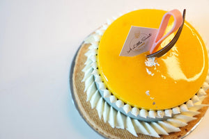 Alphonso Mango Calamansi Mousse Cake - 4"(D) x 4"(H)